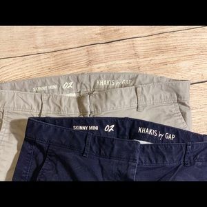 Gap Skinny Mini Khaki